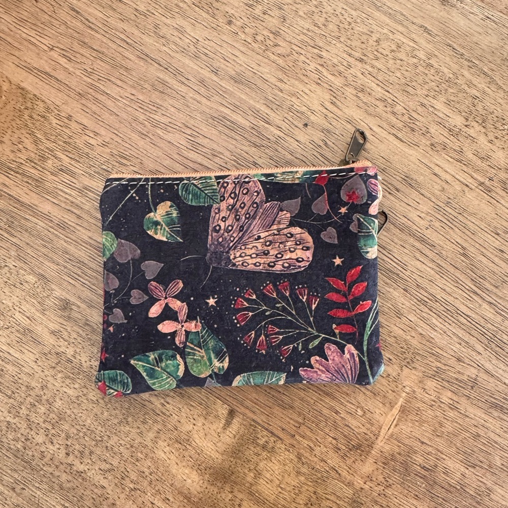Floral Zip Wallet Pouch - Picture 2 of 5